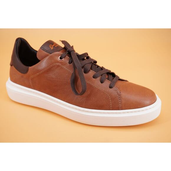 Good Man Brown Legend London Low Top Sneakers Size 9 New $275 White Sole Lace - Picture 1 of 12